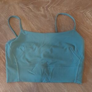 Lululemon Wunder Train Strappy Tank Top Forest Green